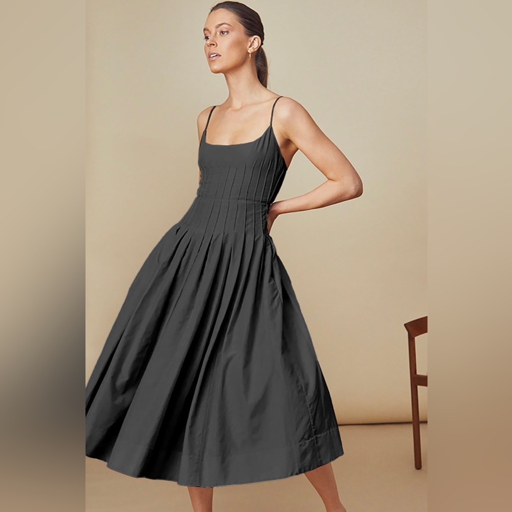 NWOT HUNTER BELL NEW YORK NAOMI DRESS ONYX SIZE 10